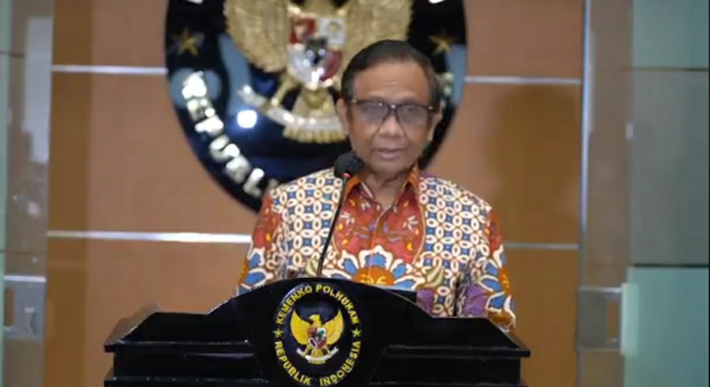 Ketua Dewan Pengarah Satgas BLBI Mahfud MD