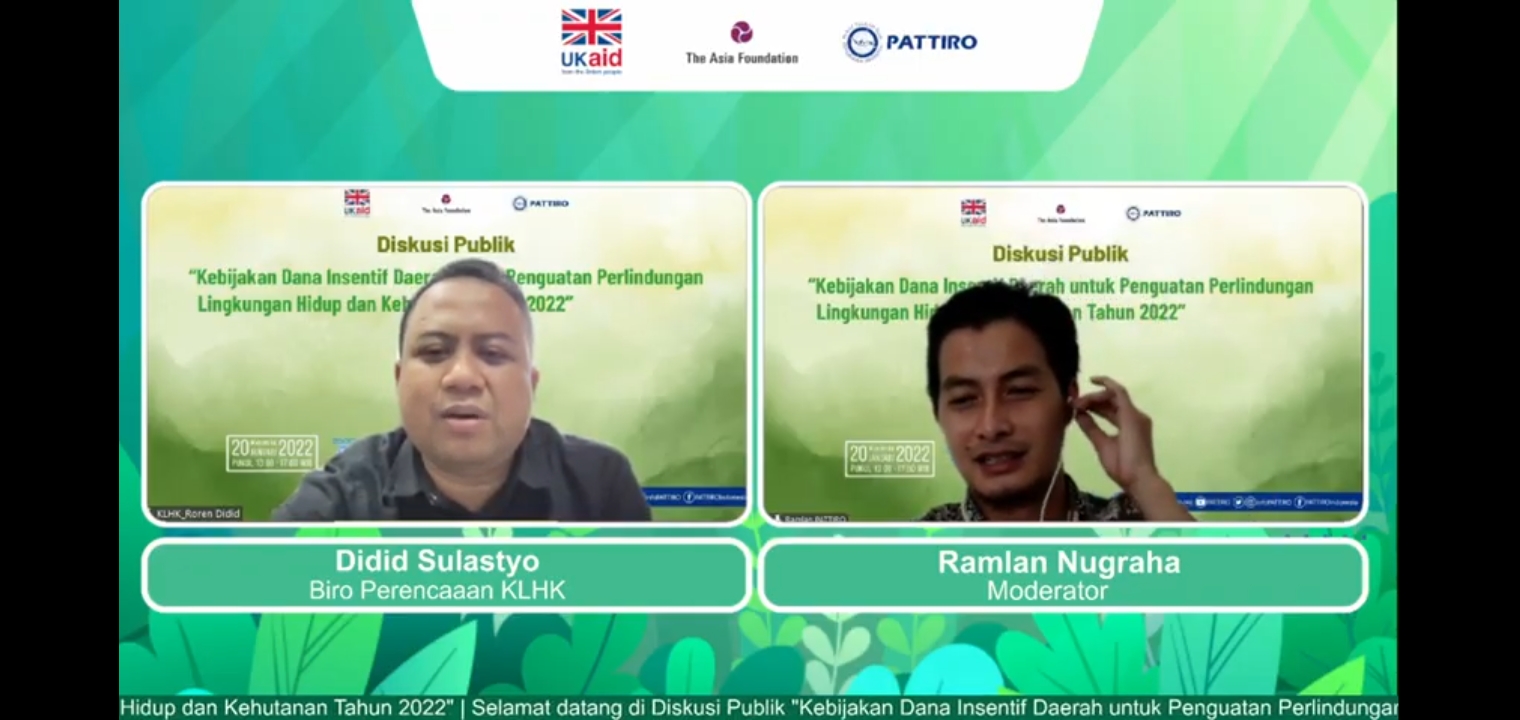 DID, Semangat Baru Praktik Baik Pengelolaan Lingkungan Hidup dan Kehutanan