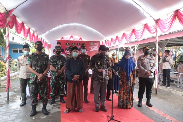 Pemkab Pamekasan Terus Genjot Capaian Vaksinasi