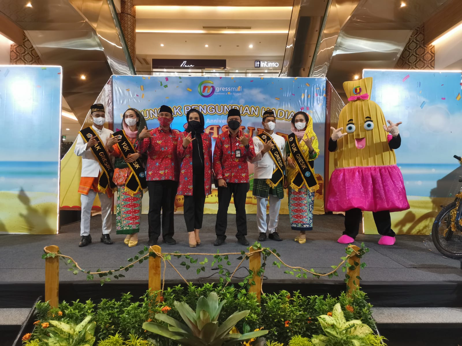 Momen Perayaan Ulang Tahun Gressmall ke-3, Ada 18 Ribu Kupon Berhadiah