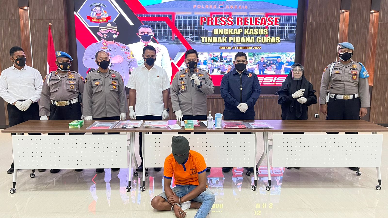 Driver Online Dibegal Lalu Dibuang di Gresik, Polisi Tangkap Pelaku di Bojonegoro