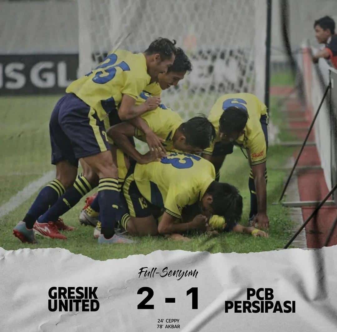 Tekuk Persipasi 2-1, Gresik United Amankan Tiket 16 Besar Liga 3