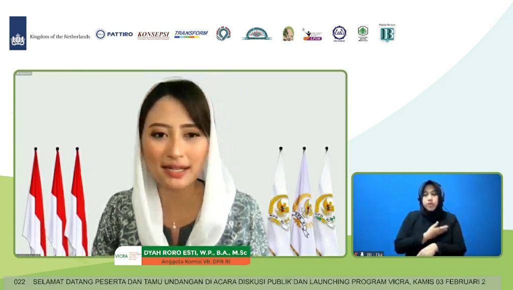 Atasi Perubahan Iklim, Dyah Roro: Butuh Sinergi Stakeholder Dyah Roro Esti Widya Putri