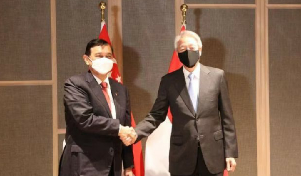 Pemerintah Indonesia melalui Menteri Koordinator Bidang Kemaritiman dan Investasi (Menko Marves) Luhut Binsar Panjaitan ajak Singapura ikut serta dalam pengembangan food estate dan pembangunan ibu kota negara baru (IKN) Nusantara.