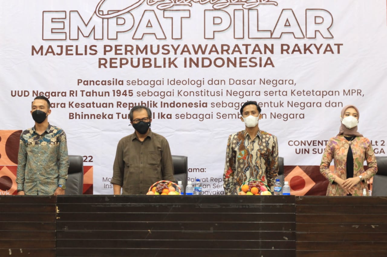 Kerja Sama dengan MPR RI, SEMA UIN SUKA dan Institute Pemerhati Parlemen Gelar Sosialisasi Empat Pilar