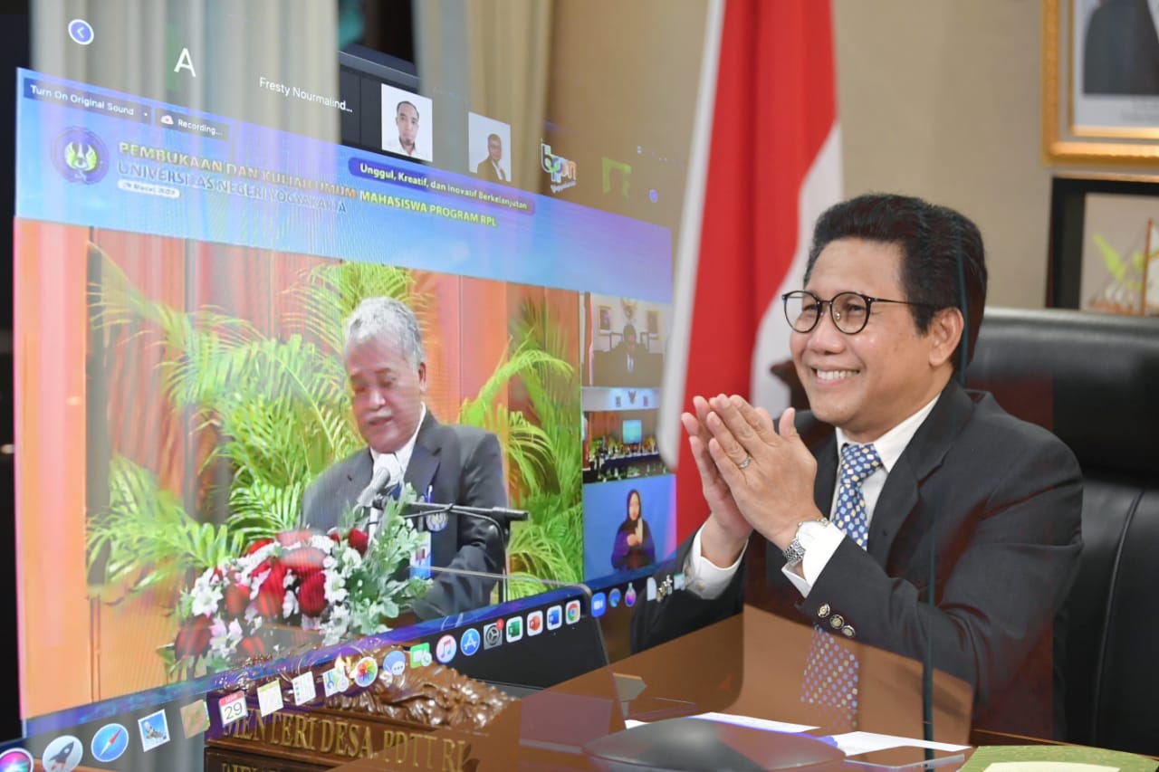 Kick Off RPL Desa, Gus Halim : Saatnya Desa Masuk Kampus