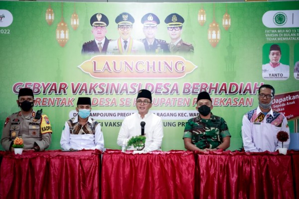 Peduli Rakyat, Bupati Pamekasan Adakan Gebyar Vaksinasi berhadiah