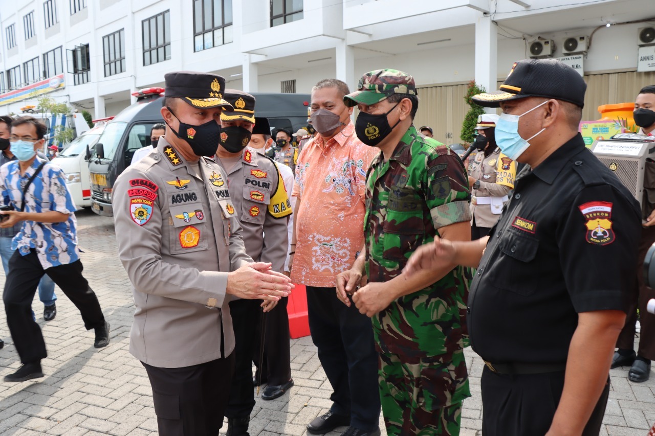 Tinjau Pos Pelayanan Mudik di Gresik, Irwasum Mabes Polri Sebut Belum Ada Kepadatan