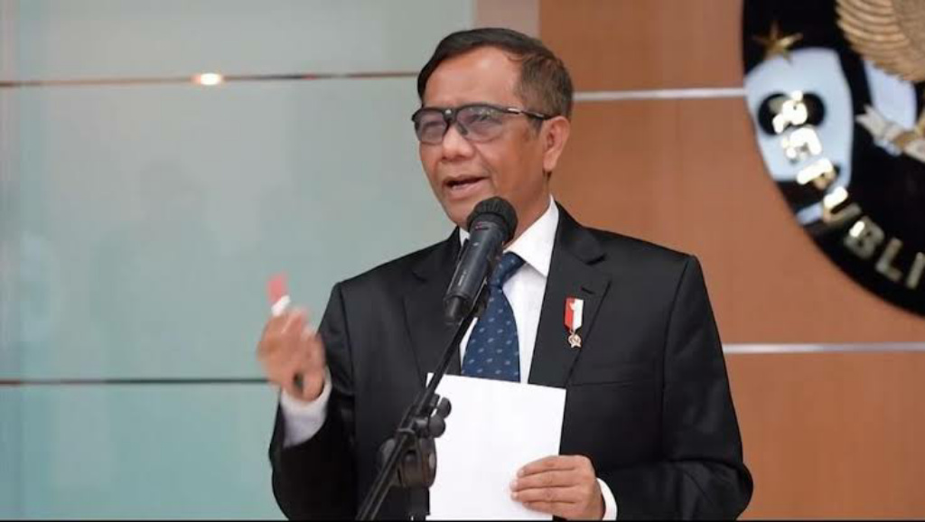 Menko Polhukam, Mahfud MD.