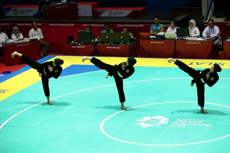 Indonesia Kantongi Tiga Tiket Final Pencak Silat SEA Games 2021 (foto: istimewa)