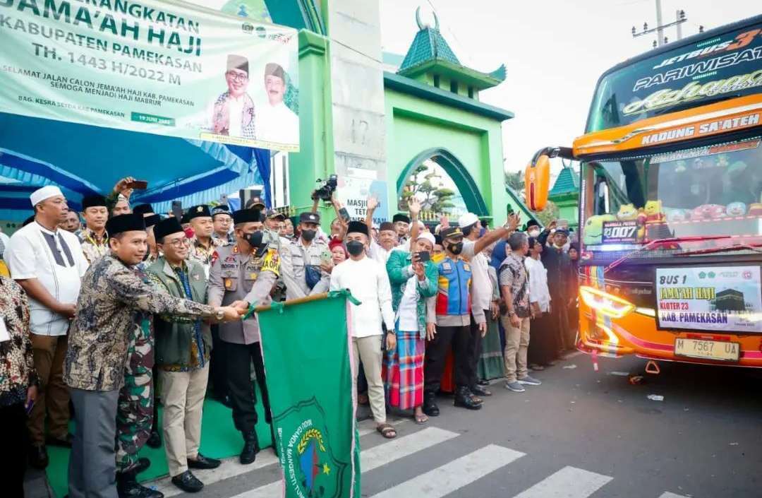 Bupati Pamekasan Lepas 417 JCH