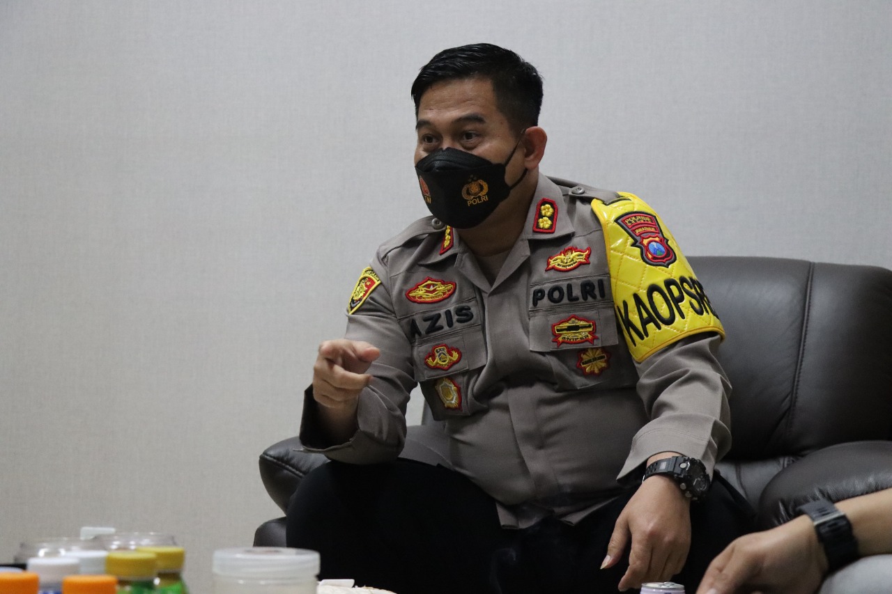 Hindari Hoax, Kapolres Gresik Ingatkan Sanksi Hukum