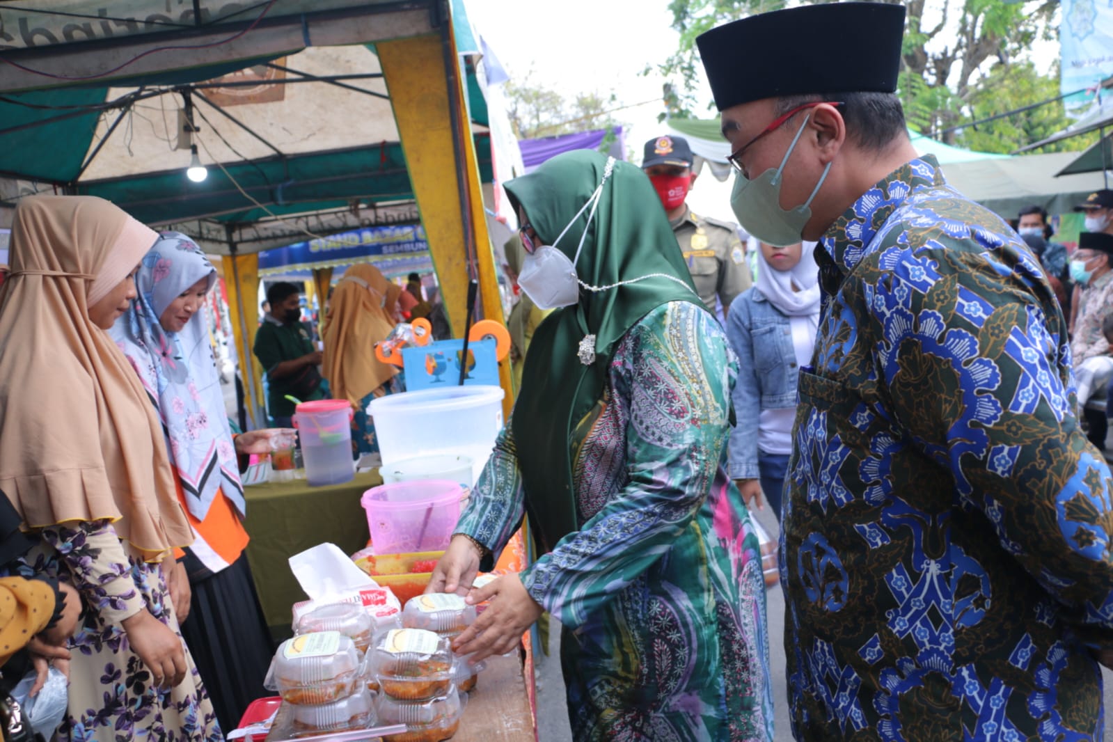 Usung Semangat Kemerdekaan, Bazar Kecamatan Dukun Gresik Bawa UMKM Naik Kelas