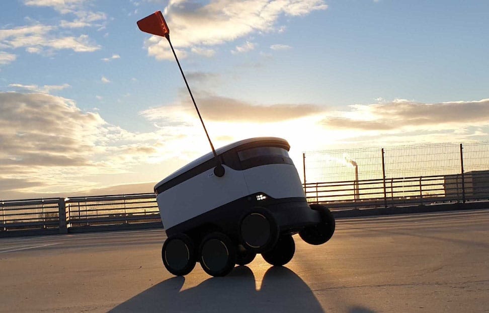 Chicago Perluas Area Kerja Robot Pengantar Makanan