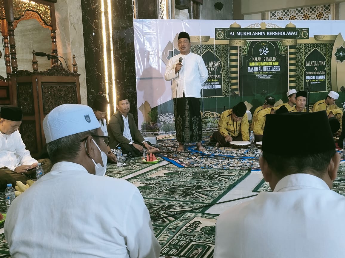 Peringati Maulid Nabi, Ketua DPRD Gresik Ajak Masyarakat Bangun Desa Peringati Maulid Nabi, Ketua DPRD Gresik Ajak Masyarakat Bangun Desa