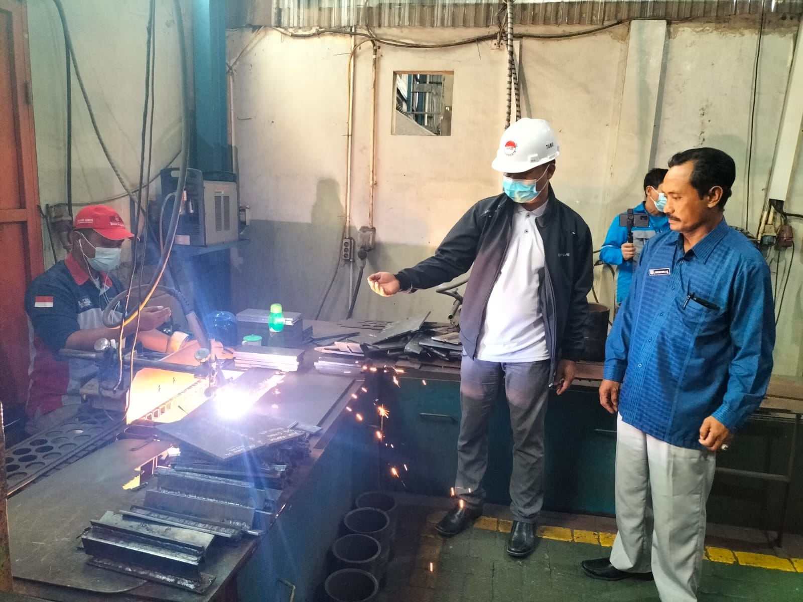 Kunjungi Kampuh Welding, Smekmu Gresik Selaraskan Kurikulum Berbasis Industri Kunjungi Kampuh Welding, Smekmu Gresik Selaraskan Kurikulum Berbasis Industri