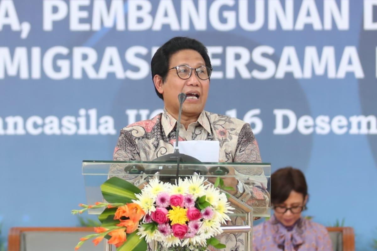 Lepas Ribuan Mahasiswa KKN UGM, Gus Halim Ajak Tingkatkan SDM Desa Lewat Program KKN