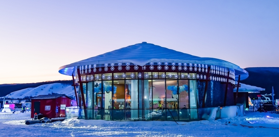 Festival Es dan Salju Dibuka di Kota Arxan China Festival Es dan Salju Dibuka di Kota Arxan China