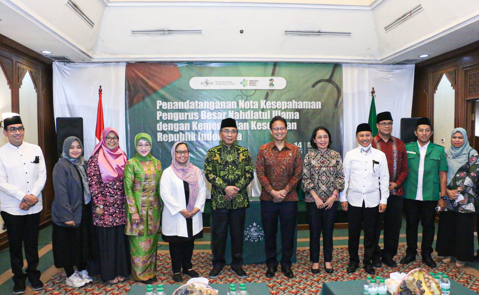 Menkes Gandeng PBNU untuk Maksimalkan Program Kesehatan sampai Akar Rumput Menkes Gandeng PBNU untuk Maksimalkan Program Kesehatan sampai Akar Rumput