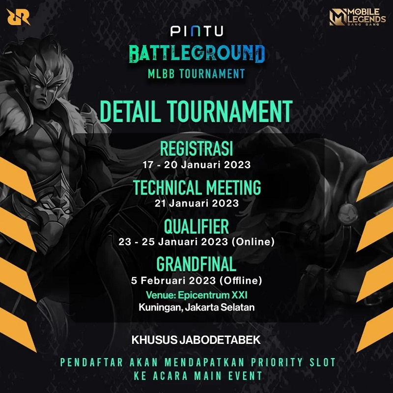 RRQ Kolaborasi dengan PINTU adakan Turnamen Berhadiah Crypto