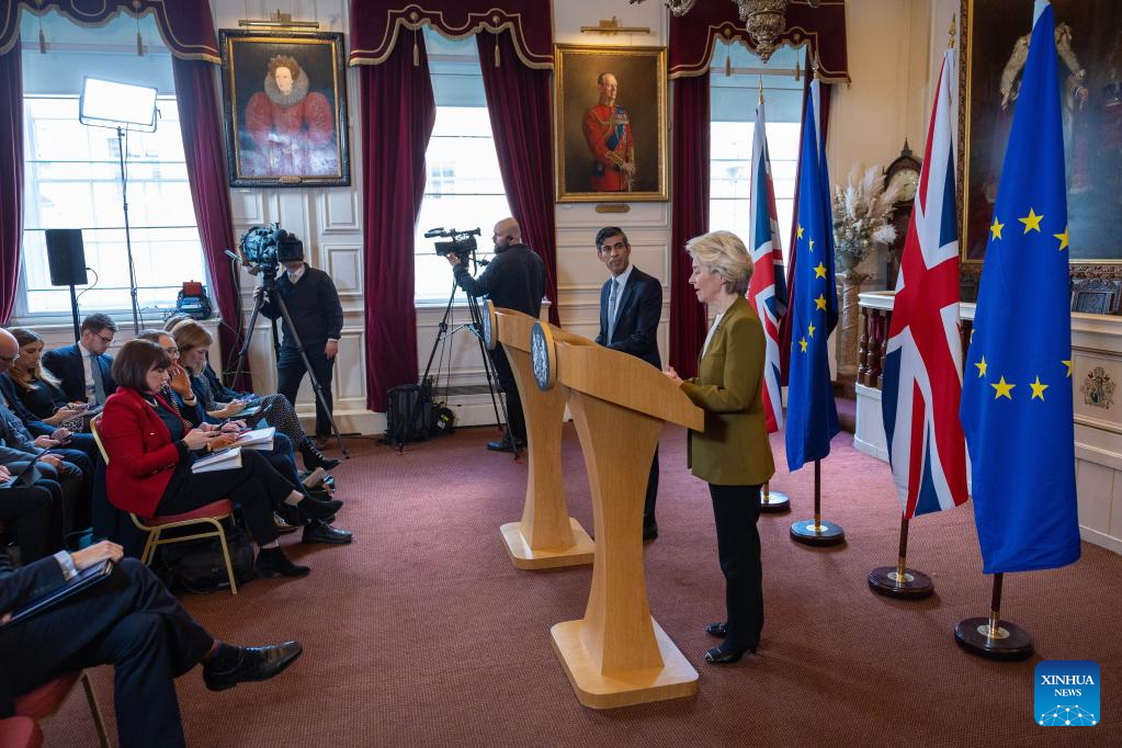 Inggris dan UE Rilis Kesepakatan Perdagangan Baru Pasca-Brexit untuk Irlandia Utara