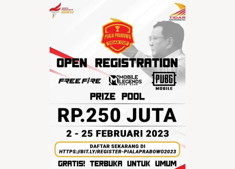 Gelar Esports TIDAR Cup di Harlah ke-15 Gerindra, Gus Yoga: Memantik Anak Muda Untuk Berprestasi