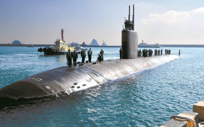 Armada ke-27 AS Umumkan Kedatangan Kapal Selam USS Springfield di Pelabuhan Busan