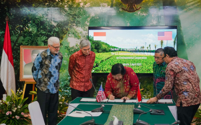 KLHK-EPA Teken MoU: Tingkatkan Kerjasama Perlindungan Lingkungan dan Aksi Iklim