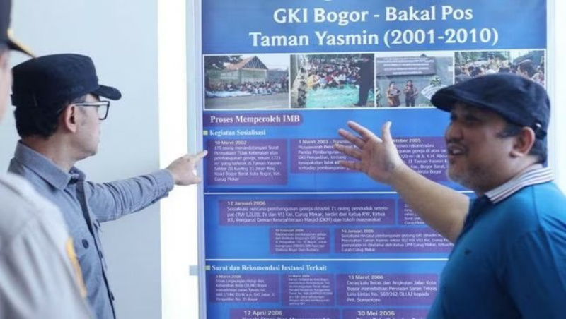 GKI Yasmin Bogor Akan Diresmikan Hari Ini, Mahfud MD dan Tito Karnavian Dijadwalkan Hadir