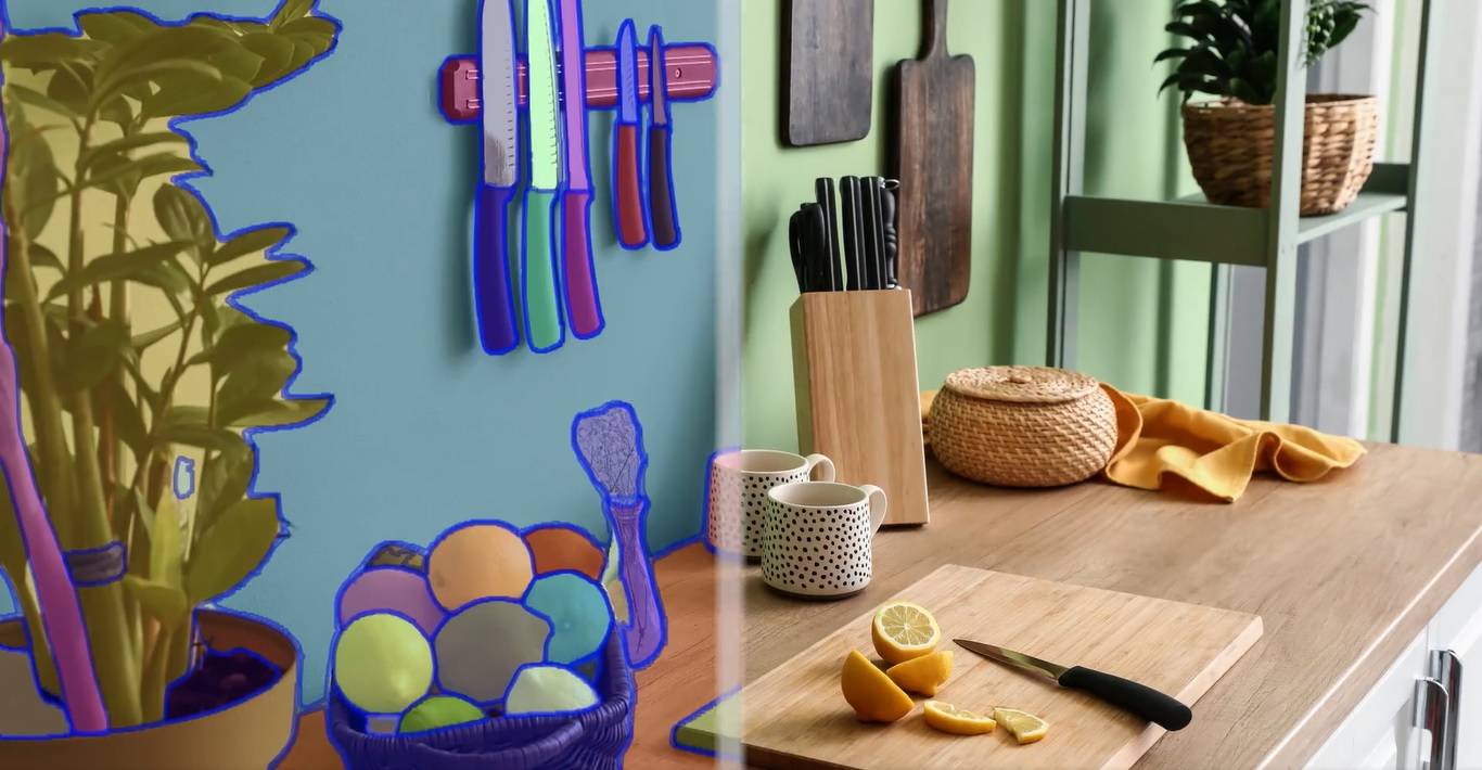 Meta Rilis SAM, Model AI yang Dapat Mengidentifikasi Item dalam Gambar Foto: Meta.