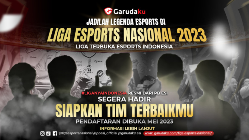 PBESI dan Garudaku Bakal Gelar Liga Esports Nasional 2023