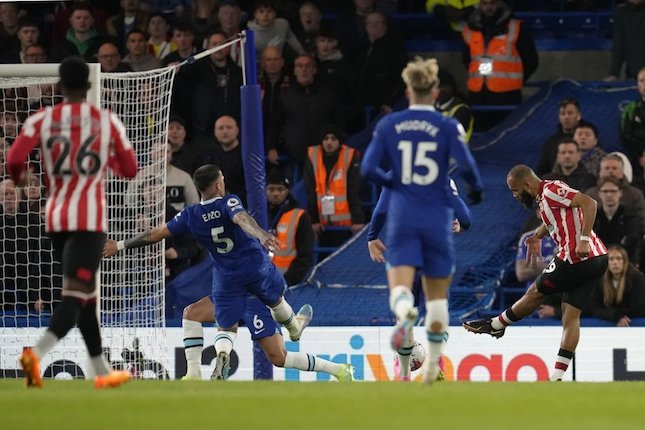 Chelsea kalah 0-2 dari Brentford di pekan ke-33 Premier League 2022/2023 (istimewa)