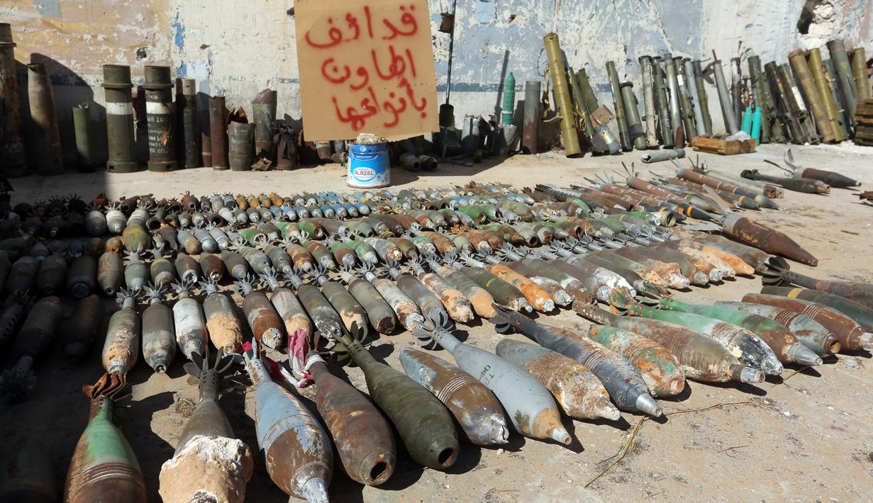 PBB: Lebih dari 27.000 Bahan Peledak Telah Disingkirkan dari Kota-kota Libya Pada 2022