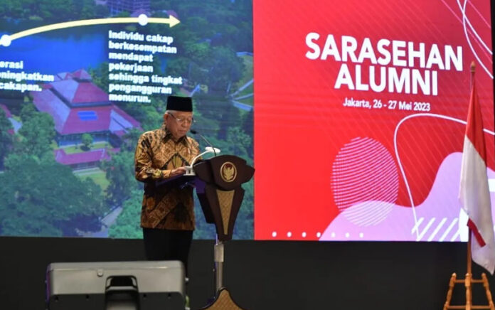 Wapres Dorong Generasi Muda dan Kaum Terdidik Tak Jadi Makelar Pembangunan