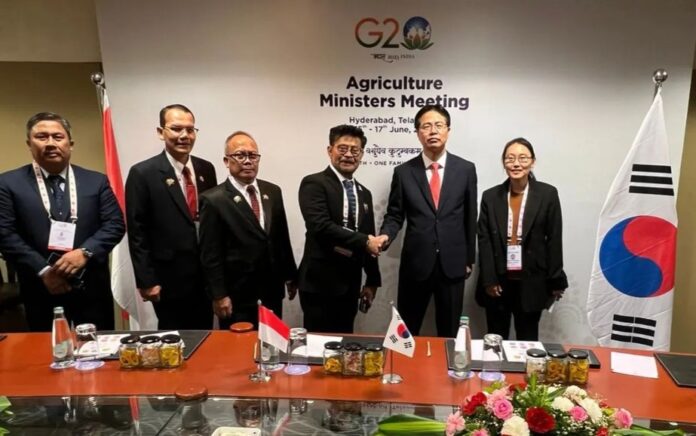 Mentan Syahrul Pamer Kesepakatan dengan Korsel di Tengah Polemik Pemanggilan KPK