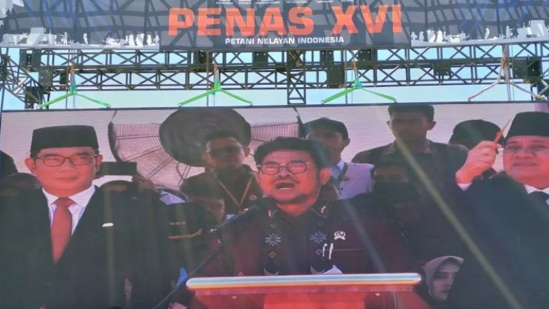 Mentan Klaim Pertanian Jadi Bantalan Ekonomi RI Selama COVID-19