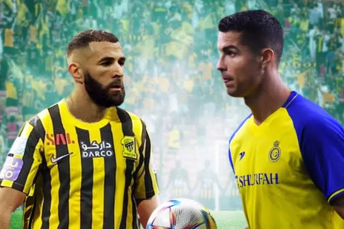 Karim Benzema bakal duel lawan Cristiano Ronaldo di Liga Arab (istimewa)