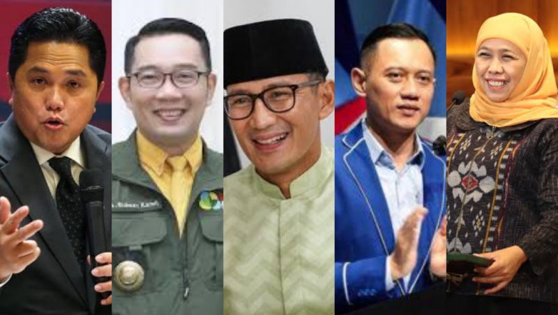 Top 5 Cawapres 2024 Versi Indikator