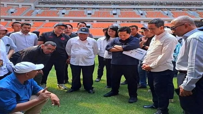 FIFA menegaskan bahwa rumput di JIS harus diganti (istimewa)