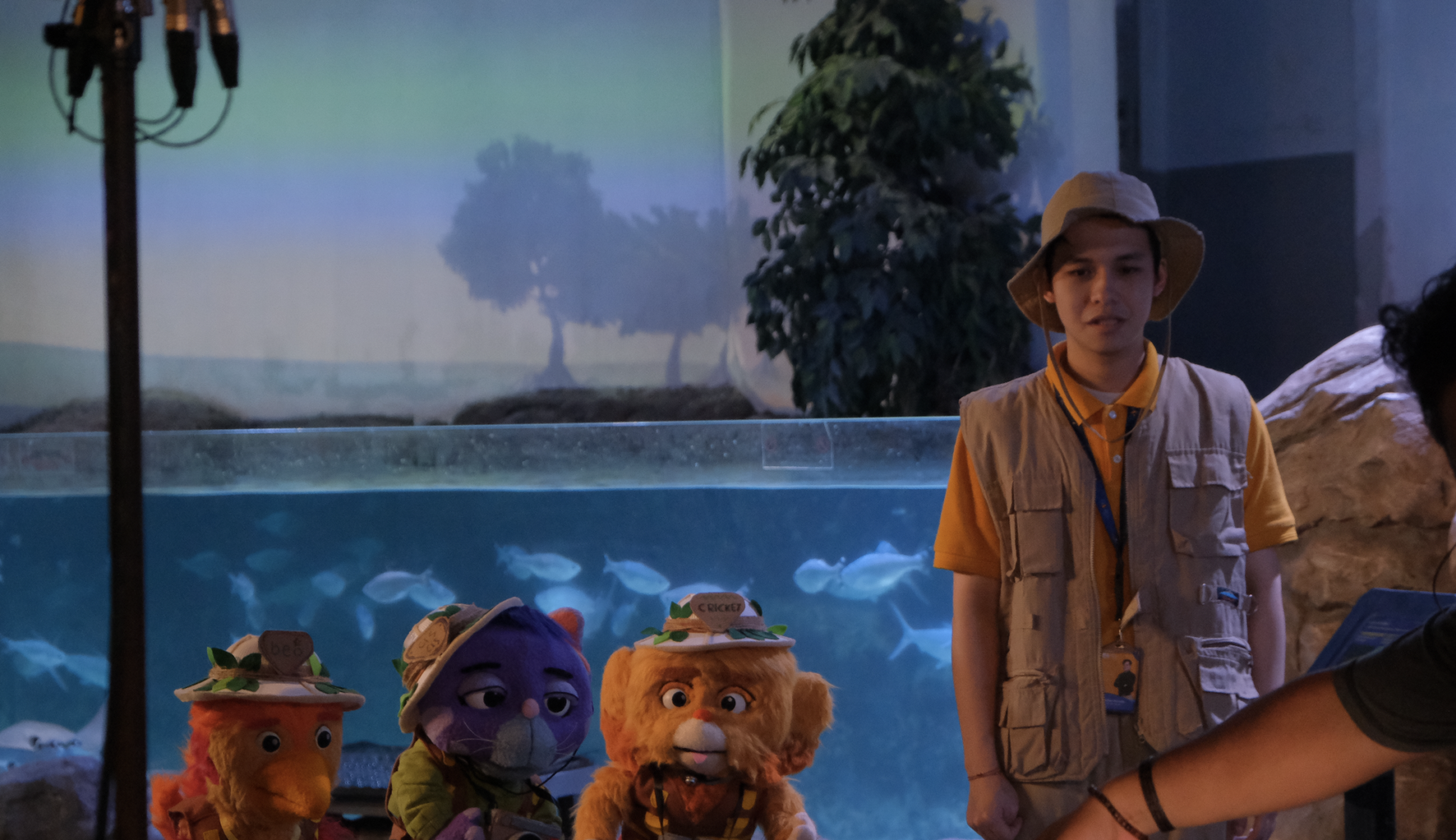 DOMIKADO Hadirkan Episode Khusus Mengenal Satwa dan Biota Laut di Jakarta Aquarium Safari Angga Dwimas Sasongko, sutradara DOMIKADO