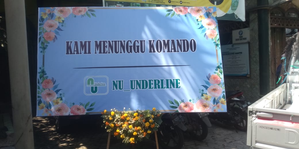 Karangan Bunga Pertanda Kekhawatiran Arus Bawah NU Jelang Pilpres Karangan bunga