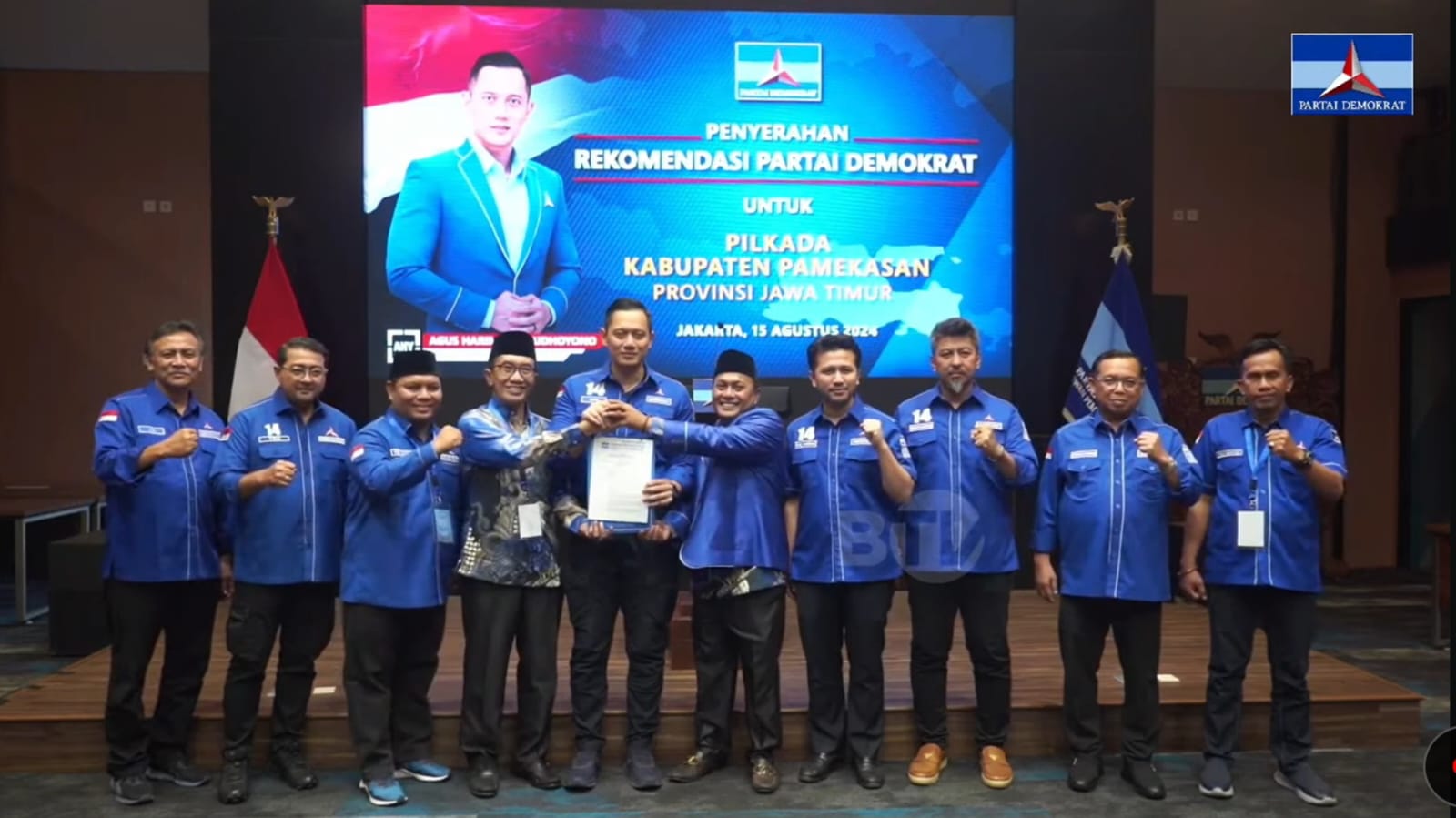 Partai Demokrat Resmi Usung KH Kholilurrahman-Sukri di Pilkada Pamekasan 2024 Partai Demokrat Resmi Usung KH Kholilurrahman-Sukri di Pilkada Pamekasan 2024