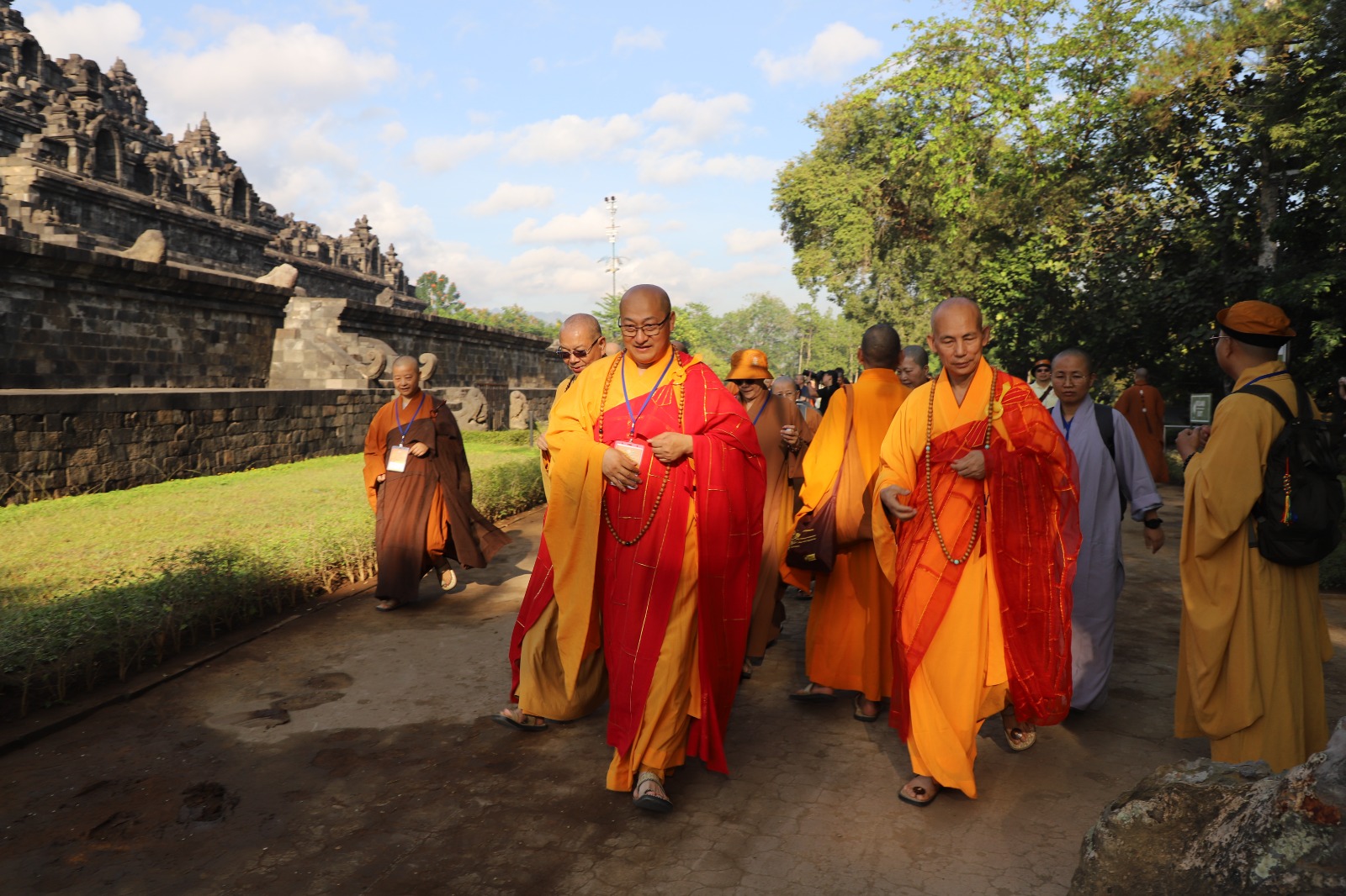 Ratusan Biksu WBSC Gelar Ritual di Candi Borobudur Ratusan Biksu WBSC Gelar Ritual di Candi Borobudur