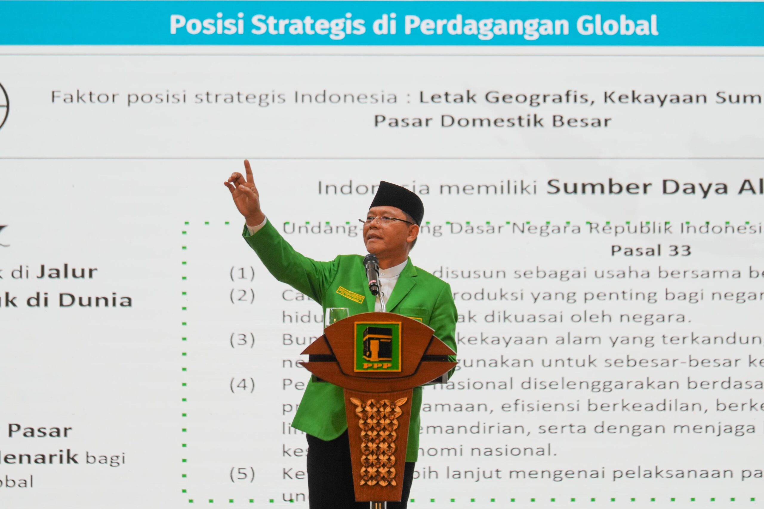 Workshop Nasional DPRD PPP, Mardiono Usul Pembentukan Kelompok Tani Workshop Nasional DPRD PPP, Mardiono Usul Pembentukan Kelompok Tani