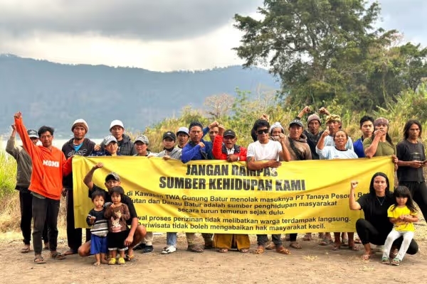 Petani TWA Batur Layangkan Surat Keberatan atas Izin Proyek Leisure Park PT. TPB Petani TWA