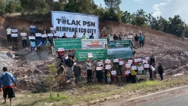 Masyarakat Rempang Kembali Diserang, Delapan Orang Luka dan Kendaraan Warga Dirusak Rempang