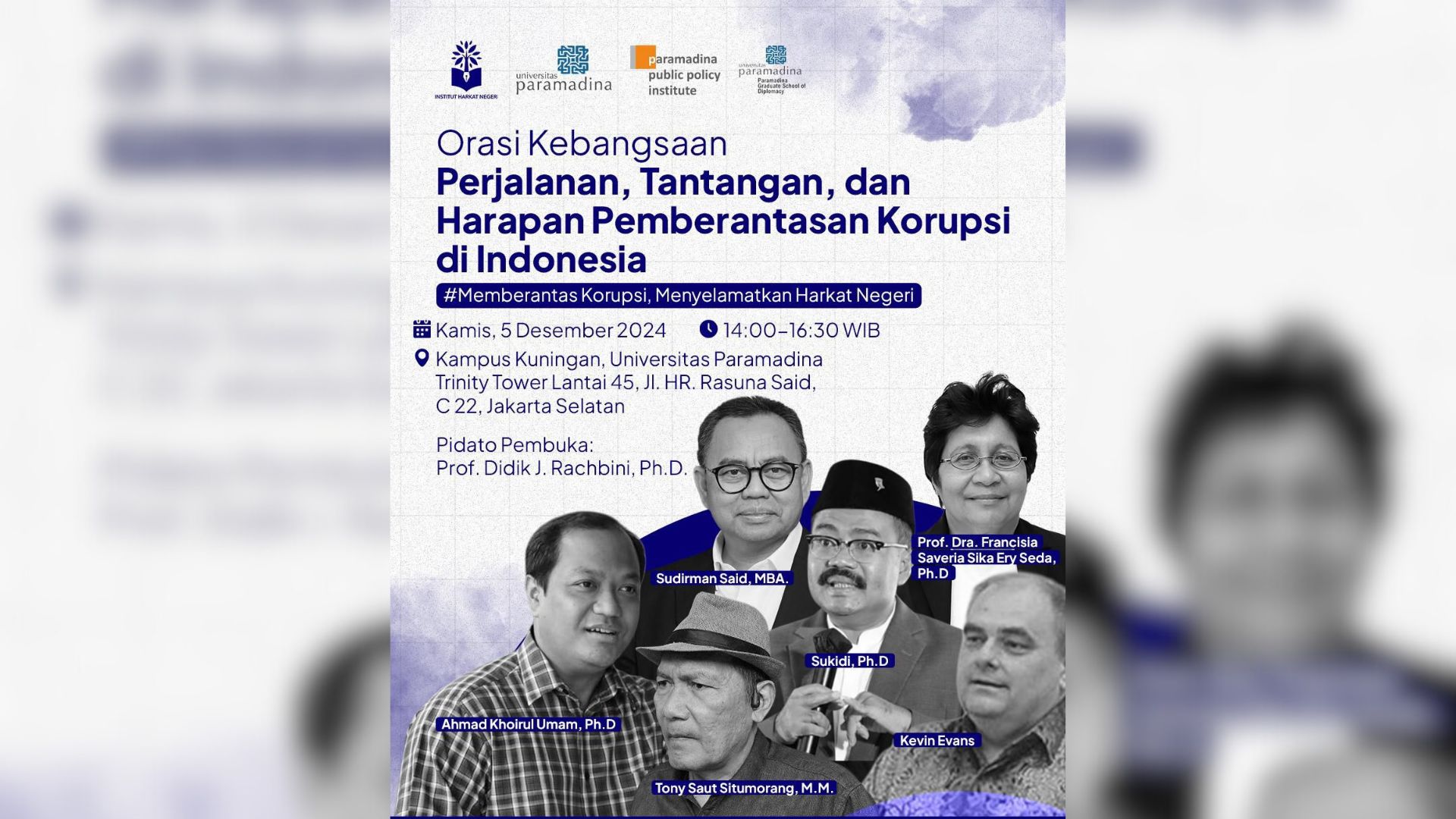 Membangun Harapan Pemberantasan Korupsi di Tengah Stagnasi dan Tantangan Demokrasi Membangun Harapan Pemberantasan Korupsi di Tengah Stagnasi dan Tantangan Demokrasi