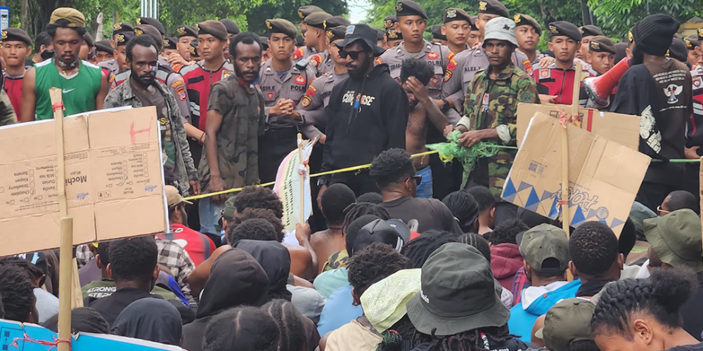 YLBHI Kecam Tindakan Represif Polisi terhadap Demonstrasi Masyarakat Papua YLBHI, Papua