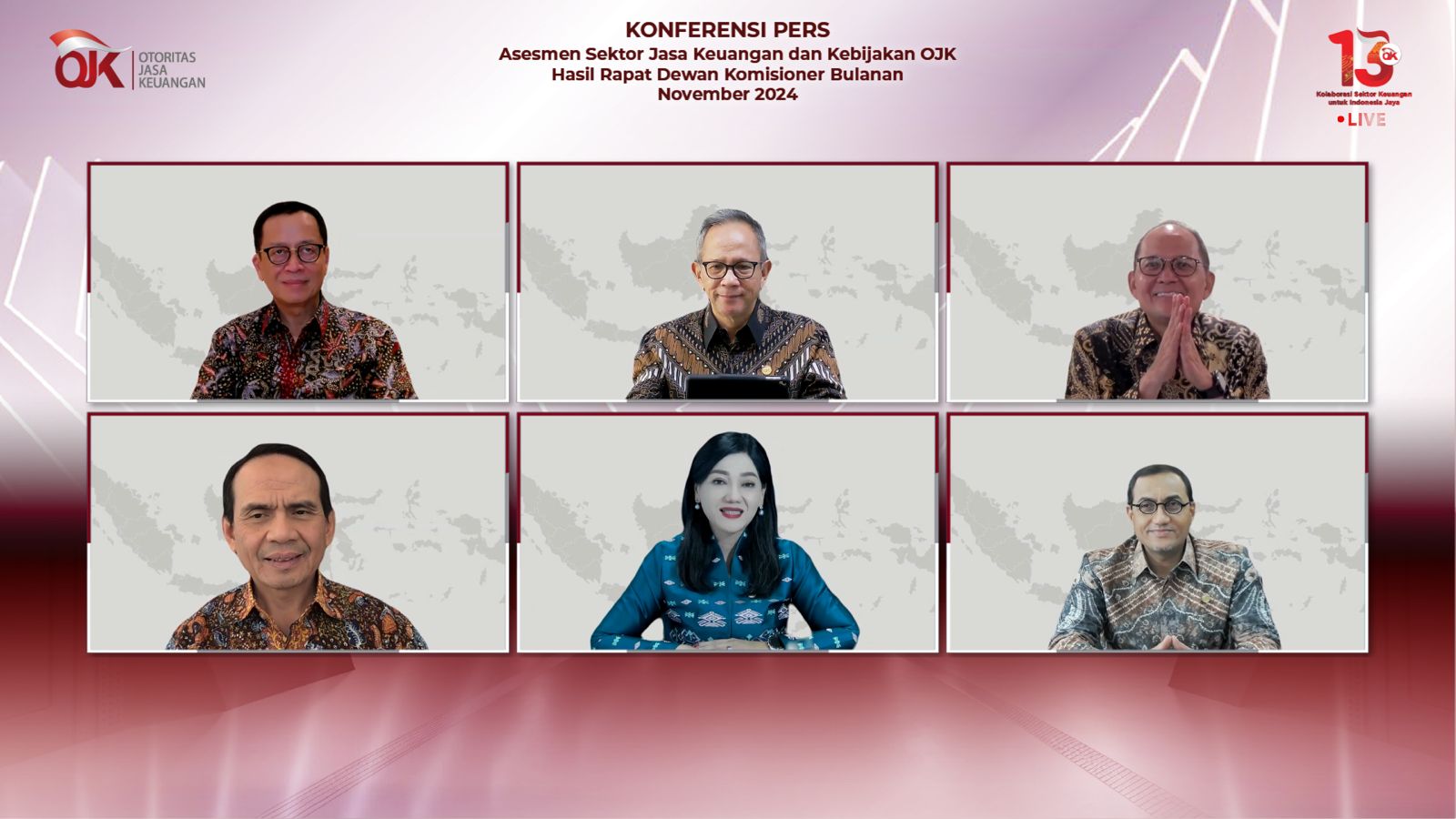 OJK Sebut Sektor Jasa Keuangan Resilient, Pertumbuhan Ekonomi Nasional Tetap Terjaga OJK