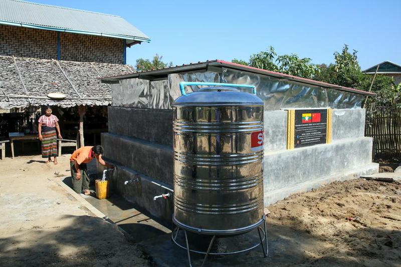 Desa di Myanmar Kini Nikmati Kehidupan Lebih Baik Berkat Proyek Pasokan Air Bersih Myanmar